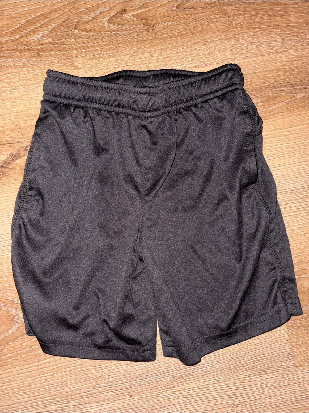 3/$20! Kids boys XS Size 4-5 Black Athletic Shorts - Lightweight Performance